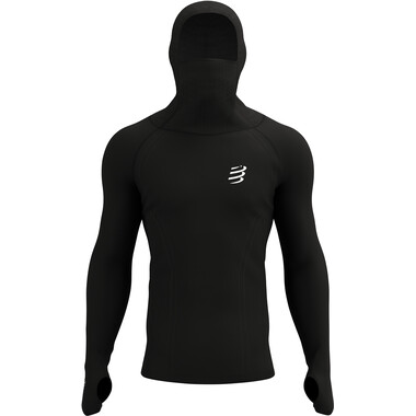 T-Shirt COMPRESSPORT 3D ULTRALIGHT RACING THERMO Manches Longues Noir 2021